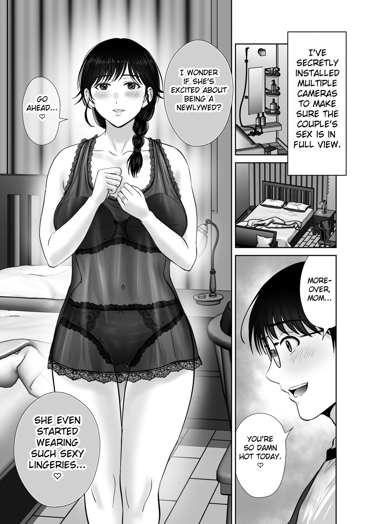 Hentai Manga Comic-The story of how my busty mother cums over and over again with an old man's raw dick right in front of me 2-Read-4